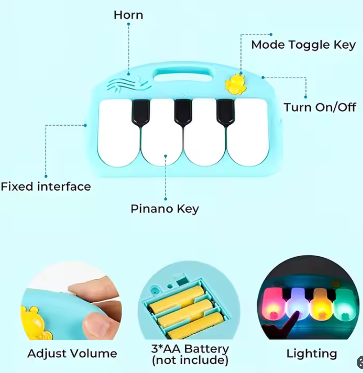 Tapis Musical Grand Format