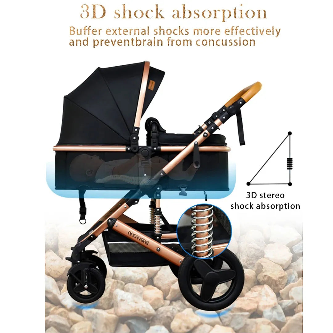 Poussette Trio 3 en 1 – Belecoo