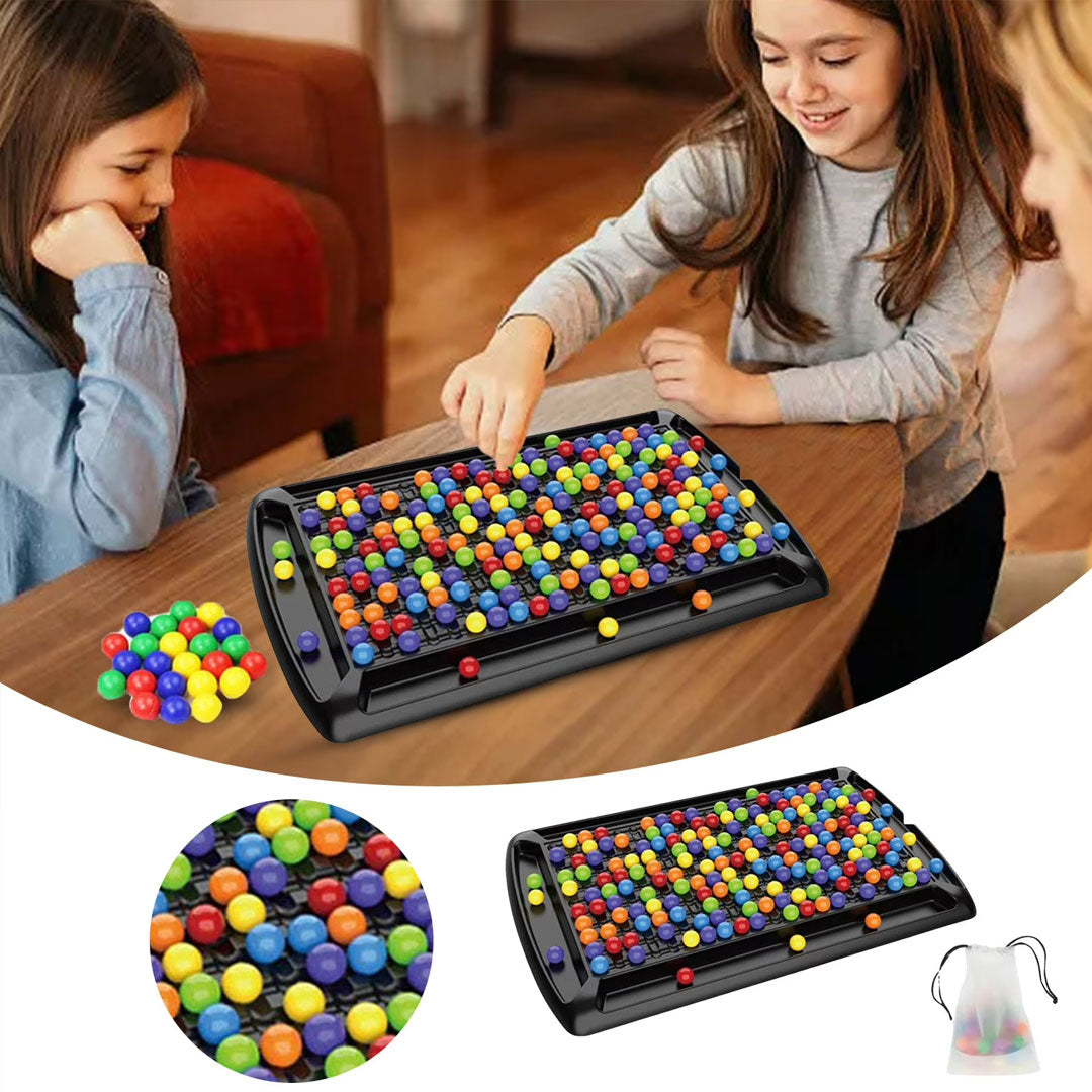 Puzzle Magic Chess Board – Grand Jeu de Boules Arc-en-Ciel 288 Pièces