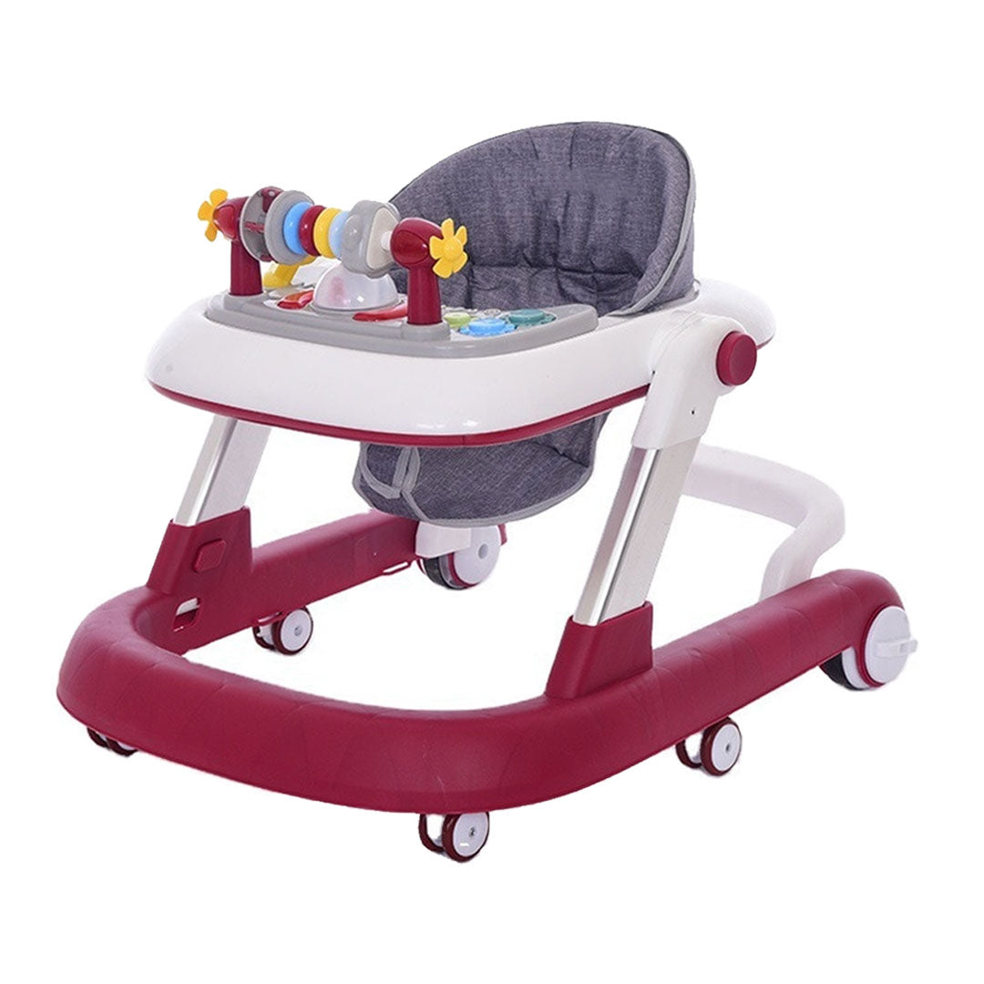 Trotteur Évolutif 2-en-1 – Aide à la Marche et Centre d’Activités pour Bébé