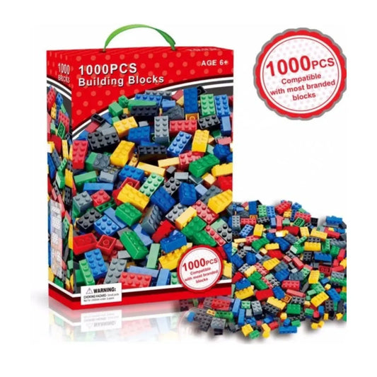 Ensemble de Blocs de Construction 1000 Pièces