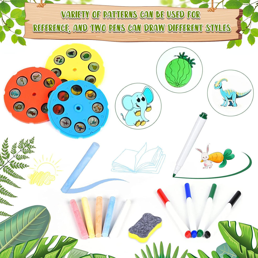 Table Peinture par Projection pour Enfants +3A