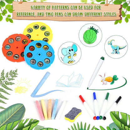 Table Peinture par Projection pour Enfants +3A