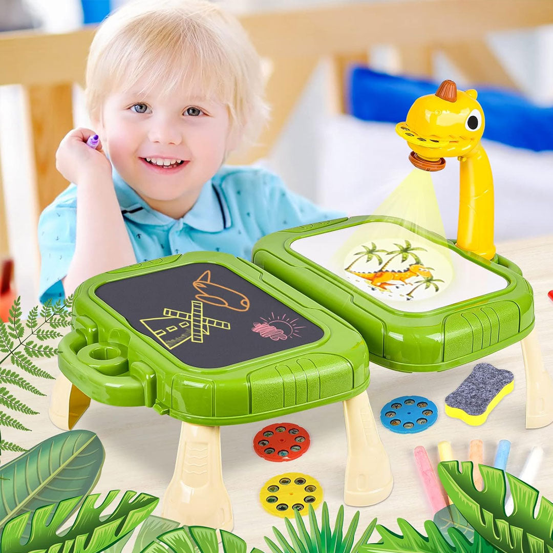 Table Peinture par Projection pour Enfants +3A