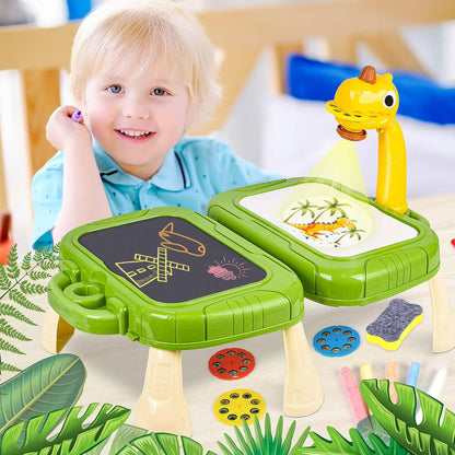 Table Peinture par Projection pour Enfants +3A