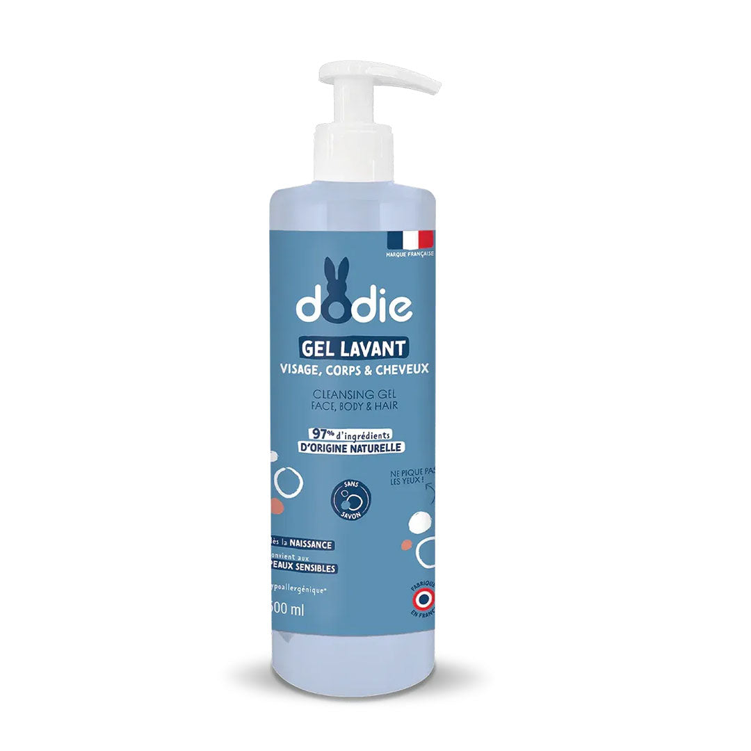Gel lavant bébé DODIE 3 en 1 – 500ml