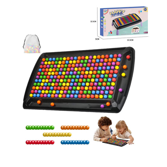 Puzzle Magic Chess Board – Grand Jeu de Boules Arc-en-Ciel 288 Pièces