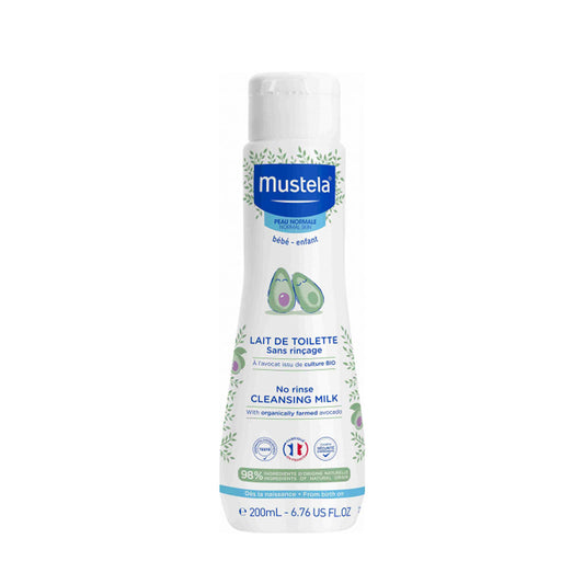 Mustela Lait de Toilette Sans Rinçage