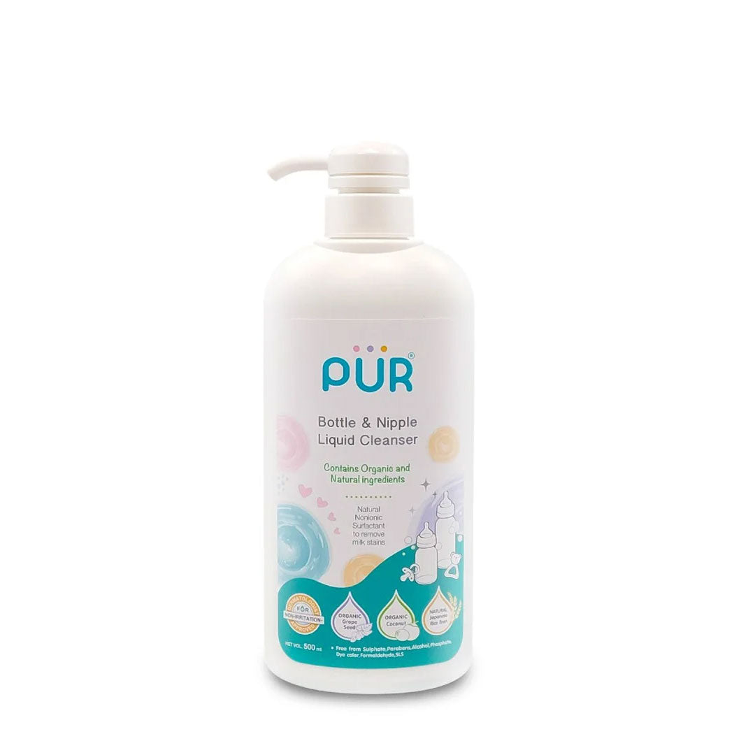 Pür - Liquide de nettoyage des biberons et tétines 500ml