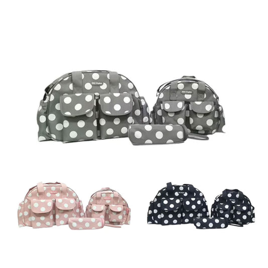 Ensemble Sac A Langer Imprimé 4 pcs